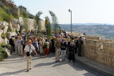 Palm Sunday procession