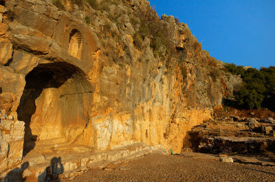 Banias excavations