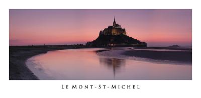 Le Mont St Michel Sunset