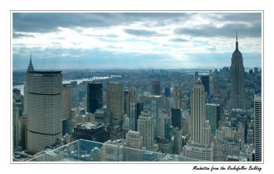 Manhatten from The Top of The Rock