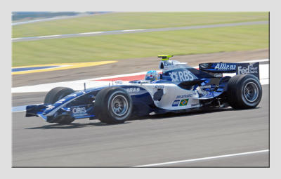 Nico Rosberg in 1st practice in the Williams - 1453