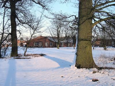 view to rear of ward 5. car park sits here now