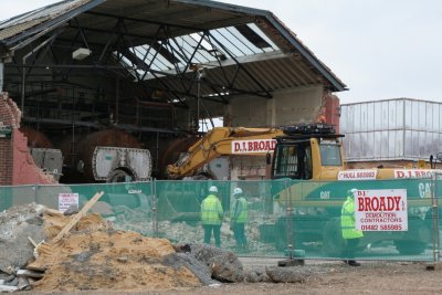 boiler house demolition