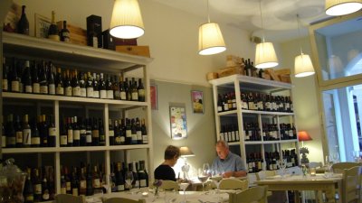 Dinner at SaporidiVini: sumptous food and good selection of wine.