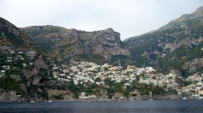 Positano from far