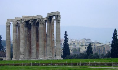 Remains of the Temple of Zeus