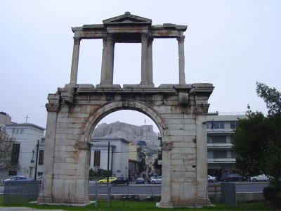 Ruins of the Hadrian Arch
