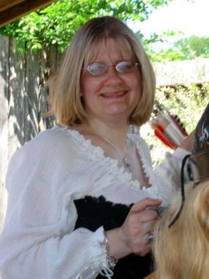 Lovely Lady Jenna. And, yes, she is really married to Gavric, aka SIR Dame Waamba