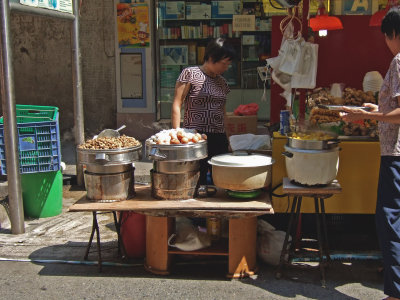 Peanuts, Salted Eggs and Fish Balls