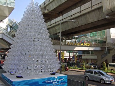 Recycling Art  (Water Bottles)