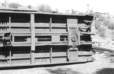 SP FMC double door 50' boxcar underframe.