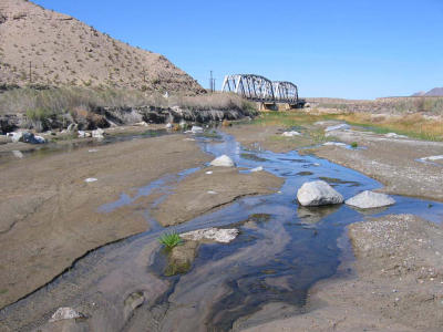 Mojave River crossing