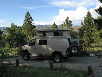 Our Thursday night campground was a nice spot above Price River Canyon near Martin.