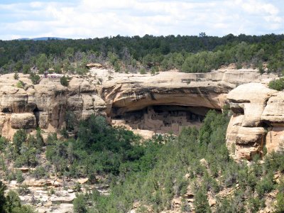 We saw Cliff Palace next. It was well over 100 degrees this afternoon!