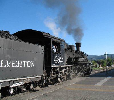 The D&S leaves Durango.