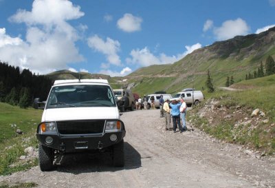 A brief rest stop.