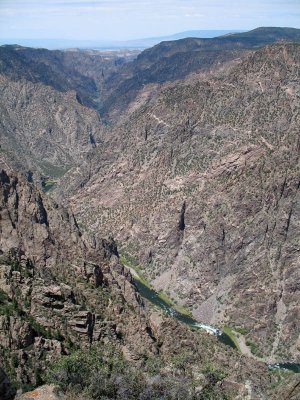 We stopped at Black Canyon of the Gunnison for lunch on Saturday.
