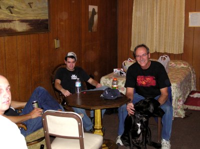 Greg with MUTT in room