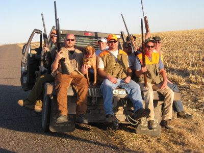 Getting ready to block a field