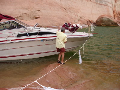 Larry and his Boat