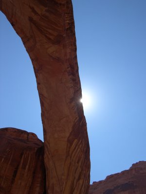 Rainbow sun shot