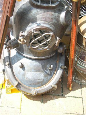 Old Dive Helmet