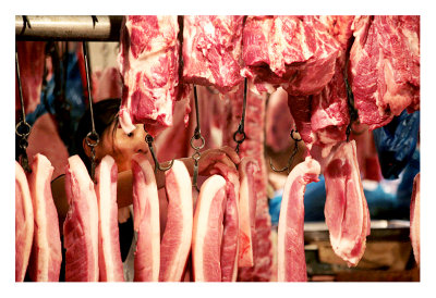 Hanging the Meat