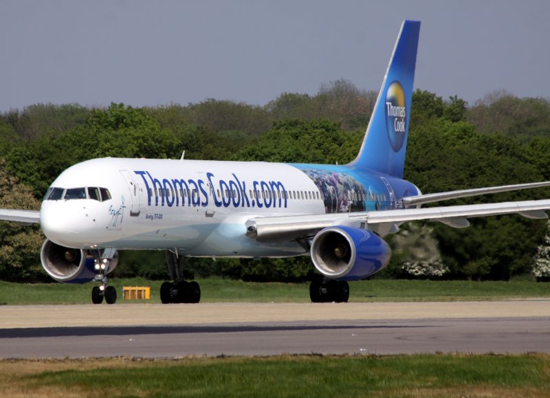 A closer view of this 757