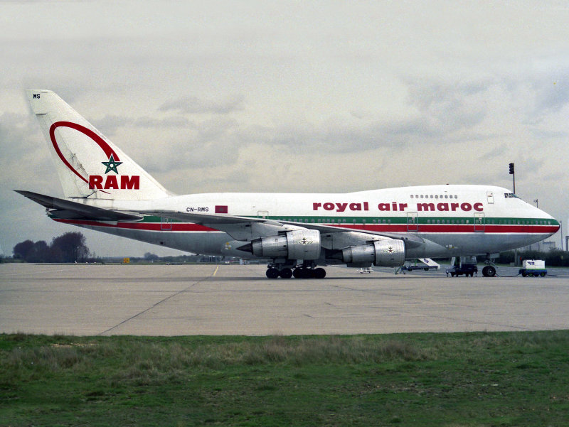 B747-SP  CN-RMS