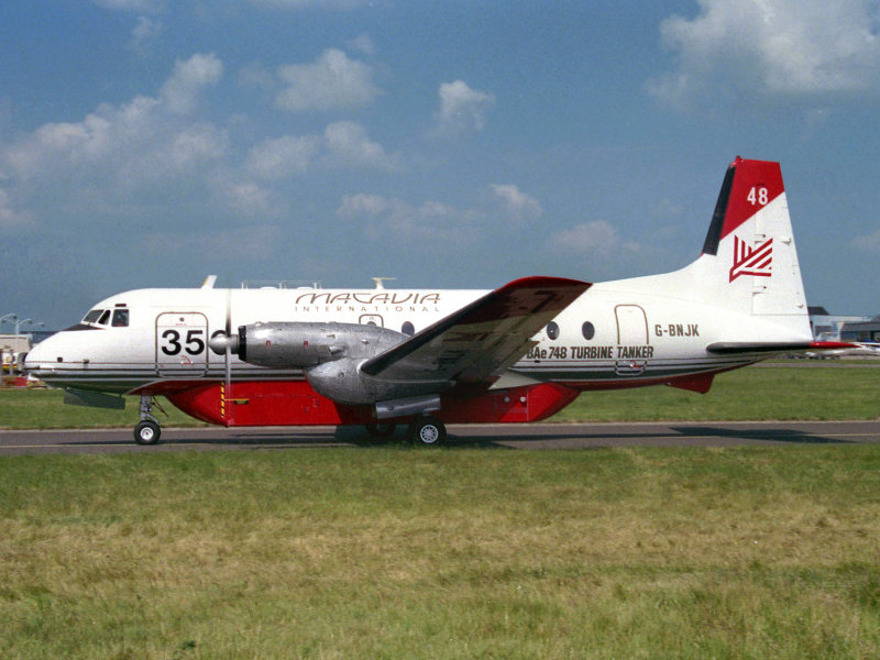 Bae 748 G-BNJK