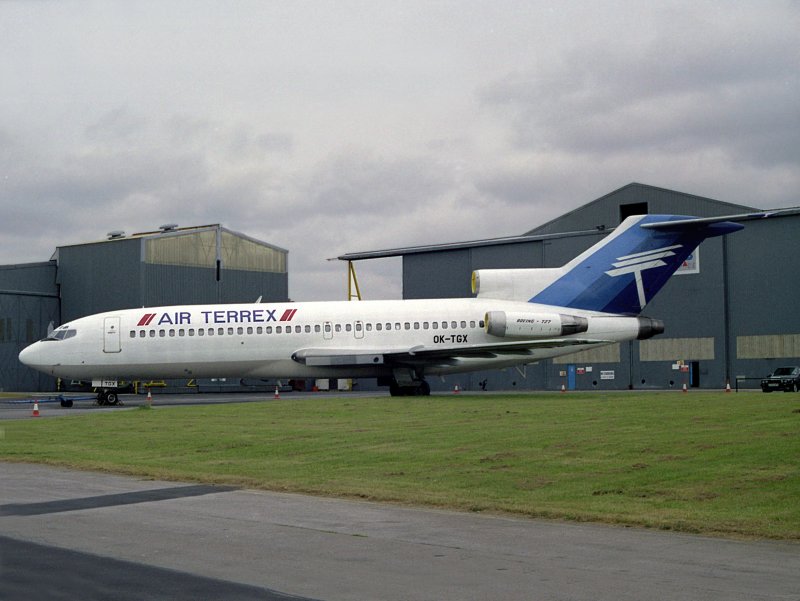 B727-100  OM-TGX