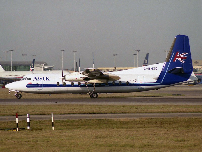 Fokker FK-27  G-BMXD