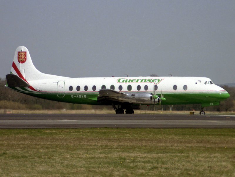 V-800 Viscount G-AOYG