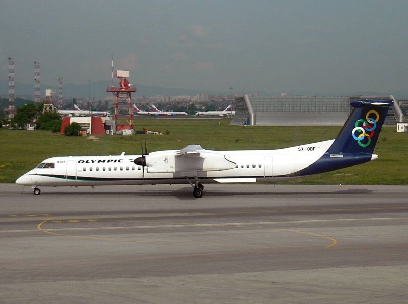 DHC-8  Q-400   SX-OBF