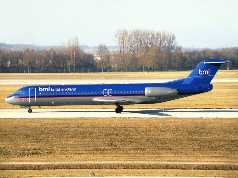 Fokker FK-100  G-BVJD