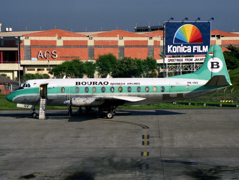 Vickers Viscount  PK-IVX