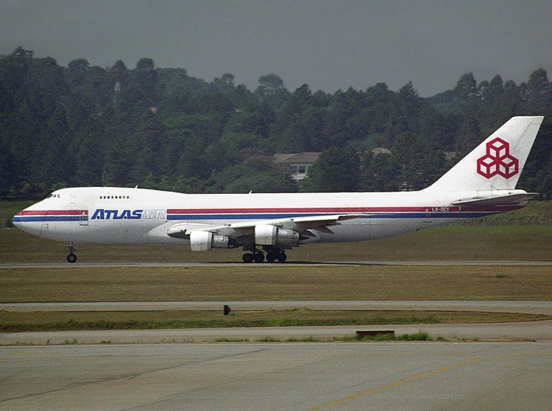 B747-200F  LX-DCV
