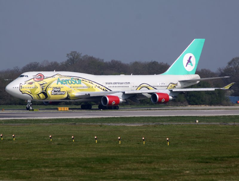 B747-400  G-VROM