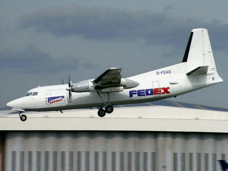 Fokker FK-27F G-FEAD