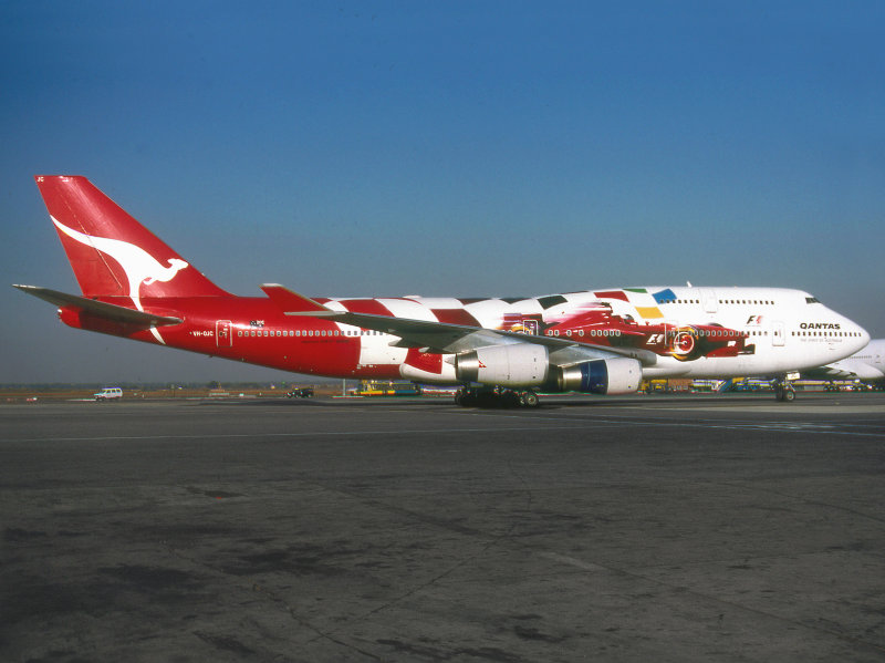 B747-400  VH-OJC