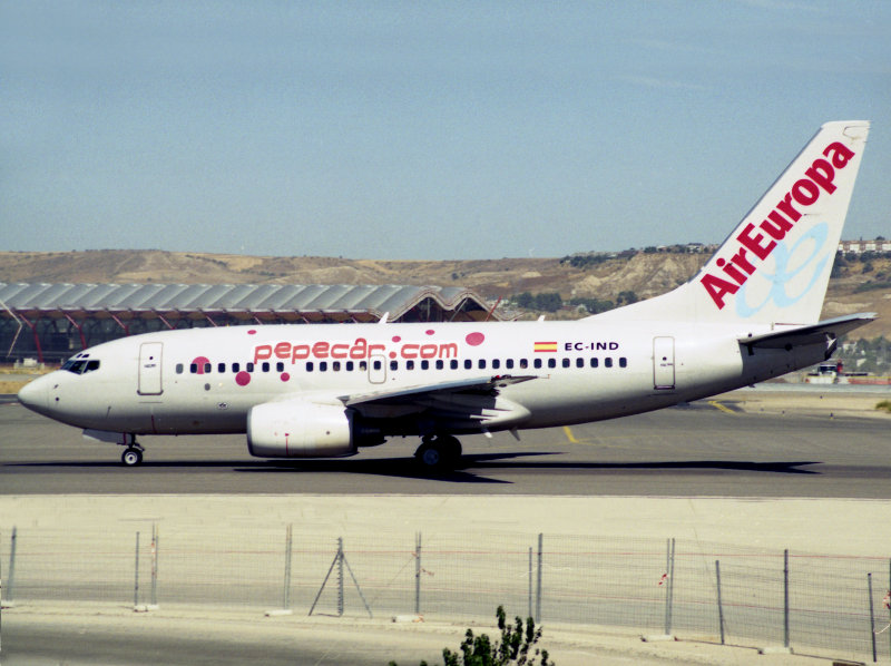 at Madrid, aircraft was leased short-term from SAS.