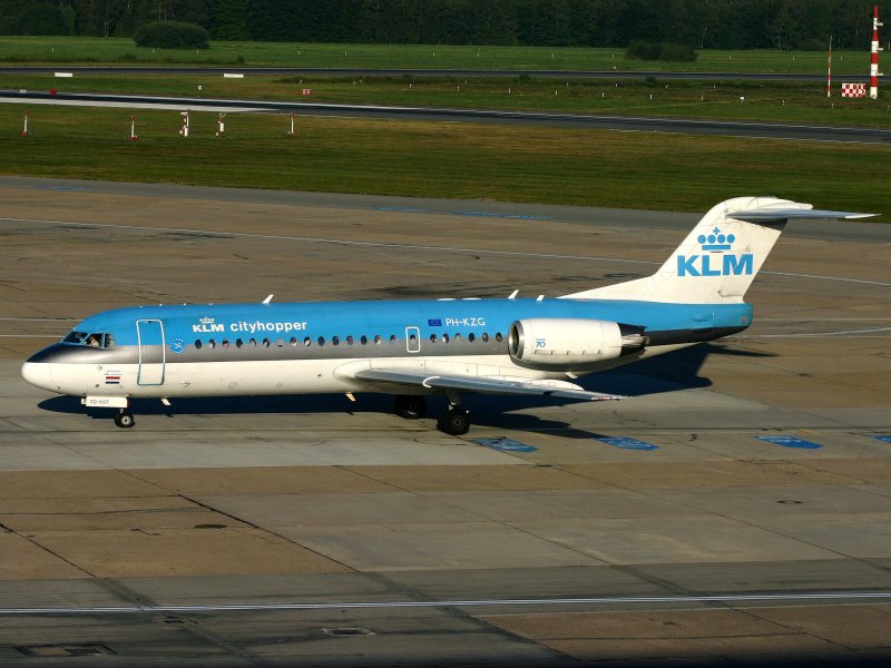 Fokker FK-70 PH-KZG 