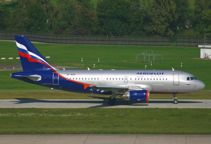 Airbus A-319 VP-BDN