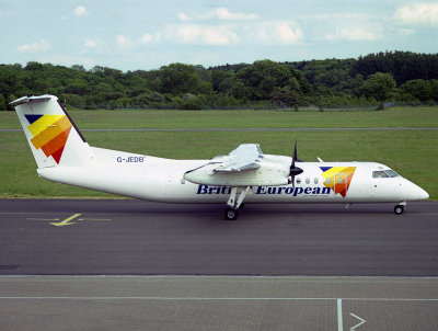 DHC8-300  G-JEDB