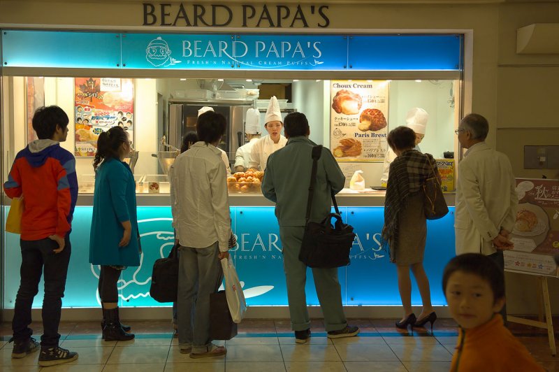 Beard Papa's  thriving