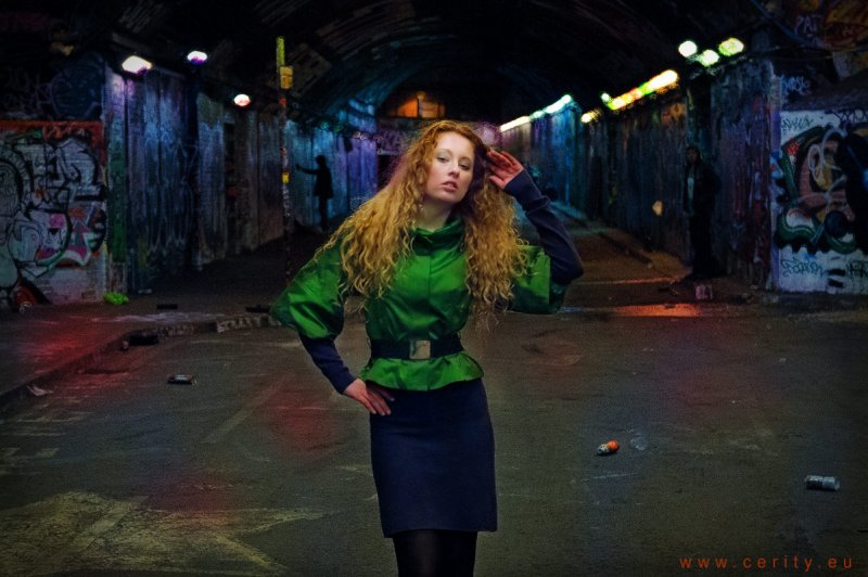 Irina Sharapovich - twilight shoot