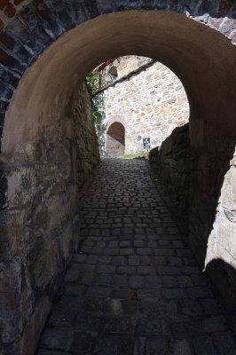 An arch way in Akershus Festning