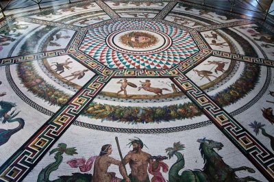 Mosaic floor