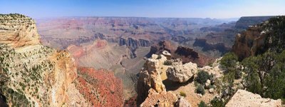 View from west rim