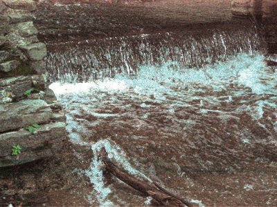 A stick in the water